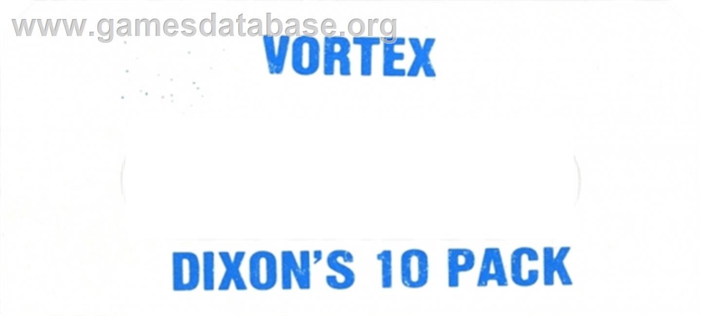 Vortex - Acorn Electron - Artwork - Cartridge Top