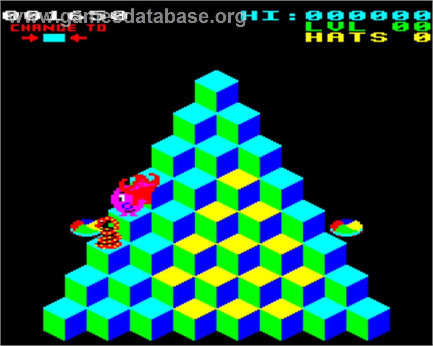 Crazy Er*Bert - Acorn Electron - Artwork - In Game