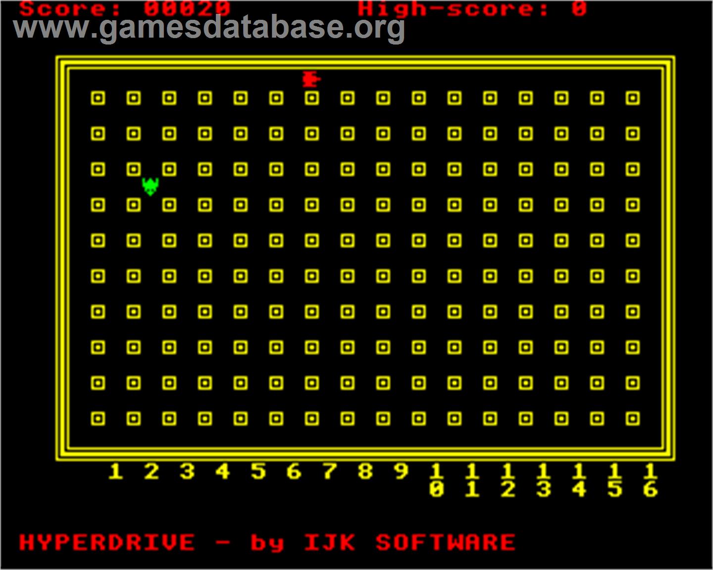 Hyperdrive - Acorn Electron - Artwork - In Game