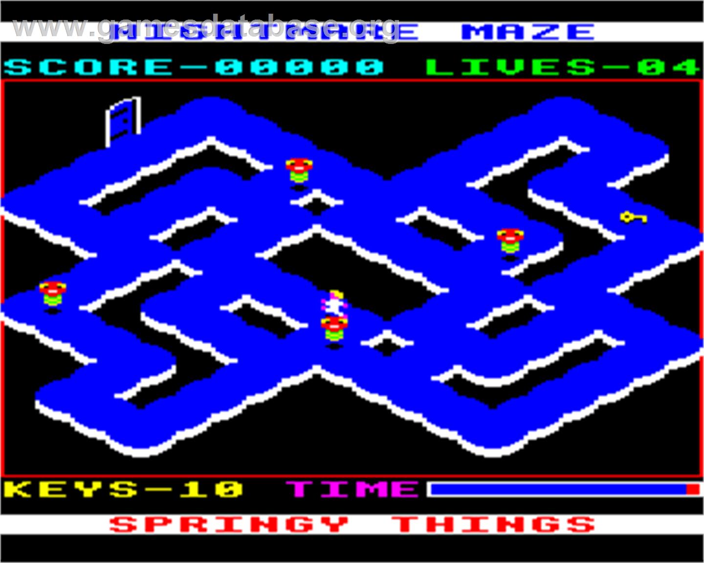 Nightmare Maze - Acorn Electron - Artwork - In Game
