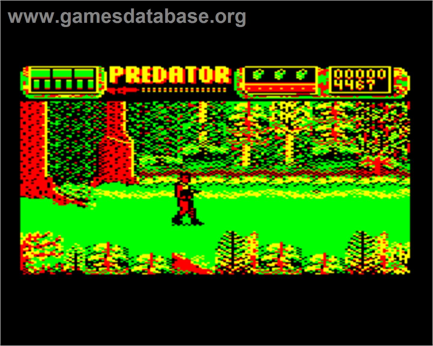 Predator - Acorn Electron - Artwork - In Game