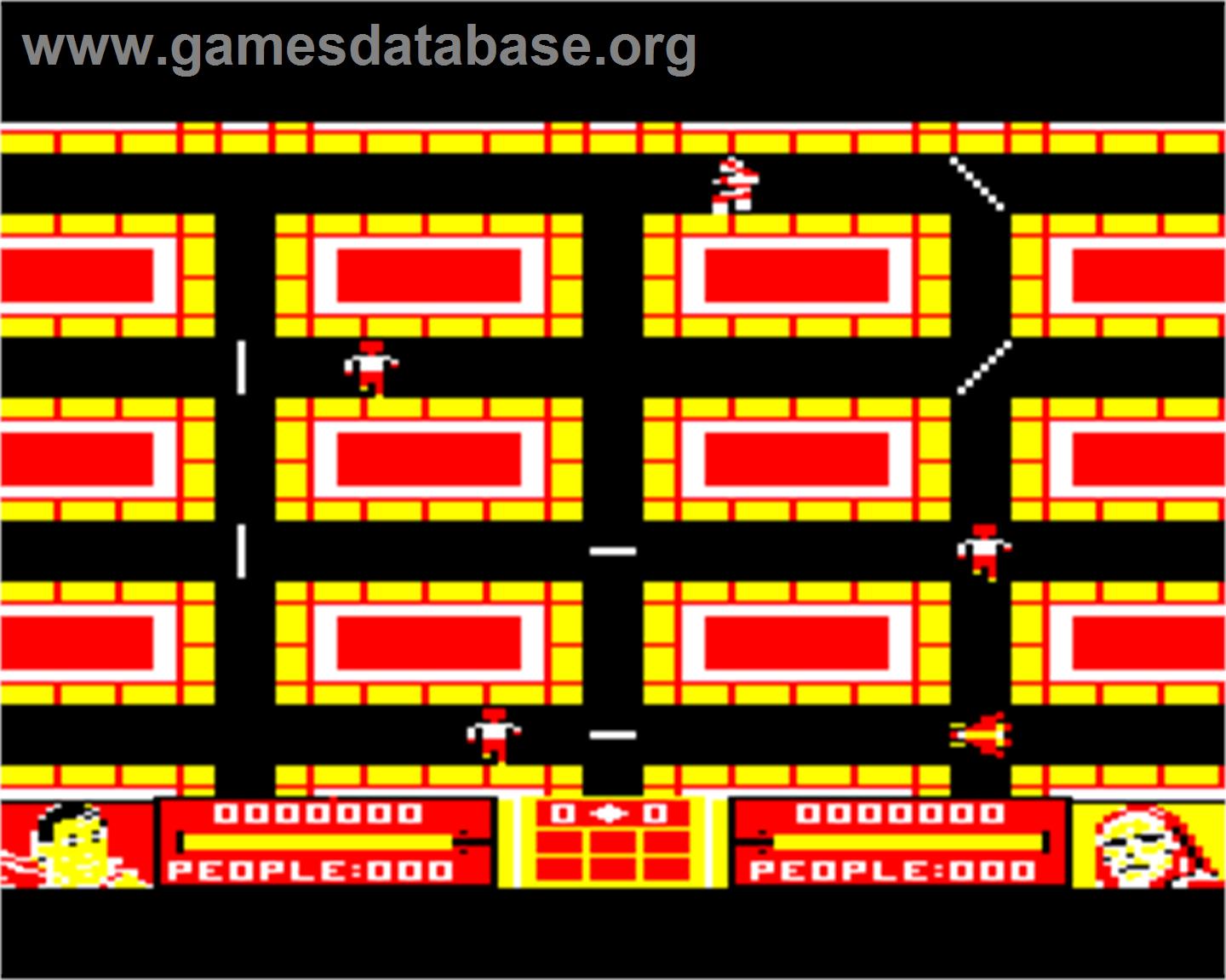 Superman - The Game - Acorn Electron - Artwork - In Game