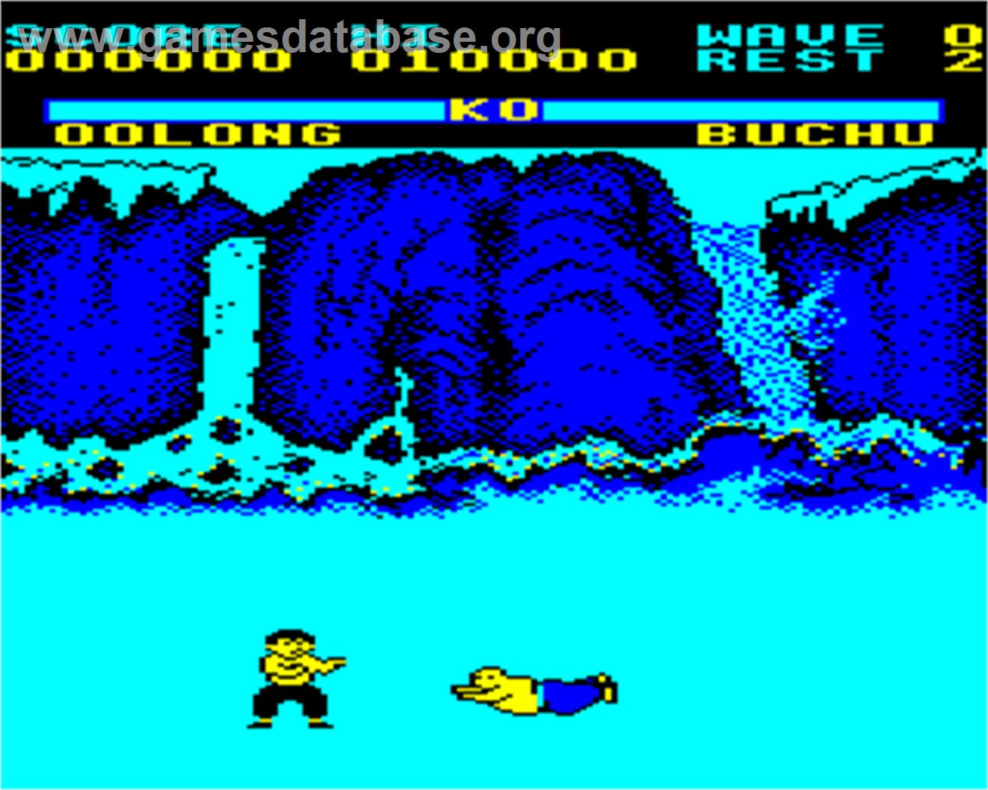 Yie Ar Kung-Fu - Acorn Electron - Artwork - In Game