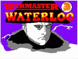 Title screen of Waterloo on the Acorn Electron.