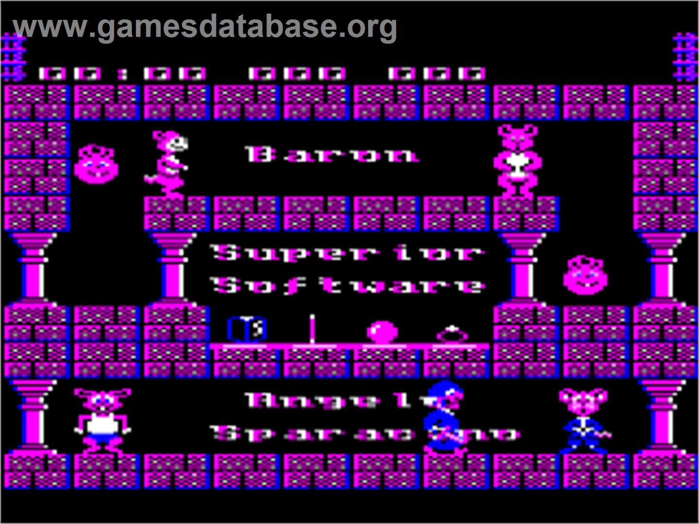 Baron - Acorn Electron - Artwork - Title Screen