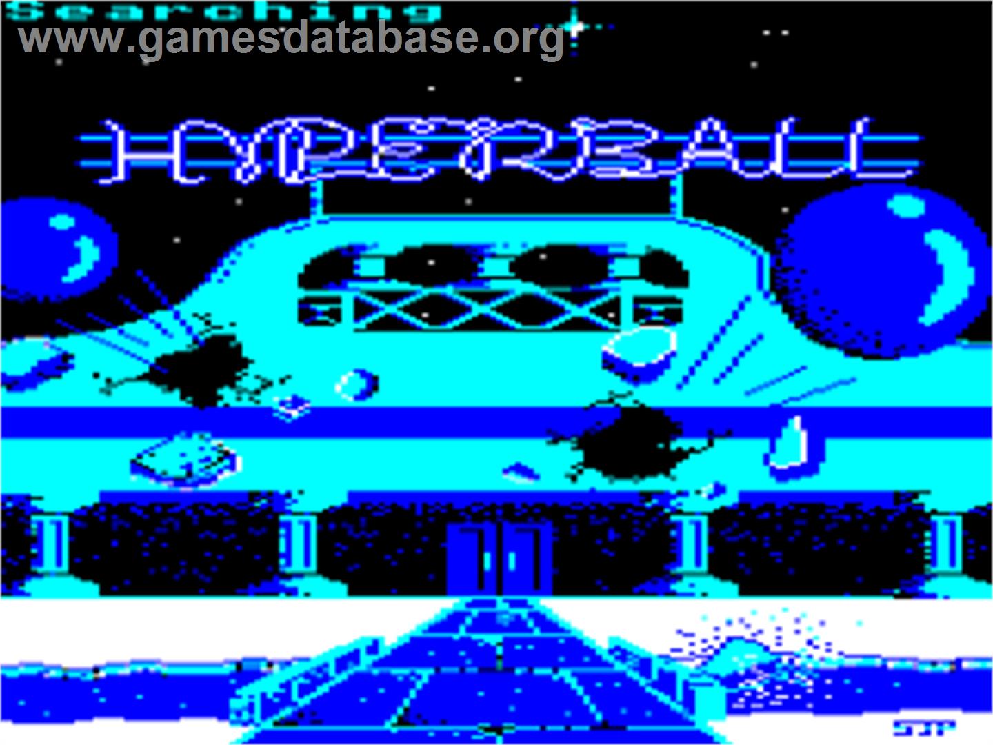 Hyperball - Acorn Electron - Artwork - Title Screen