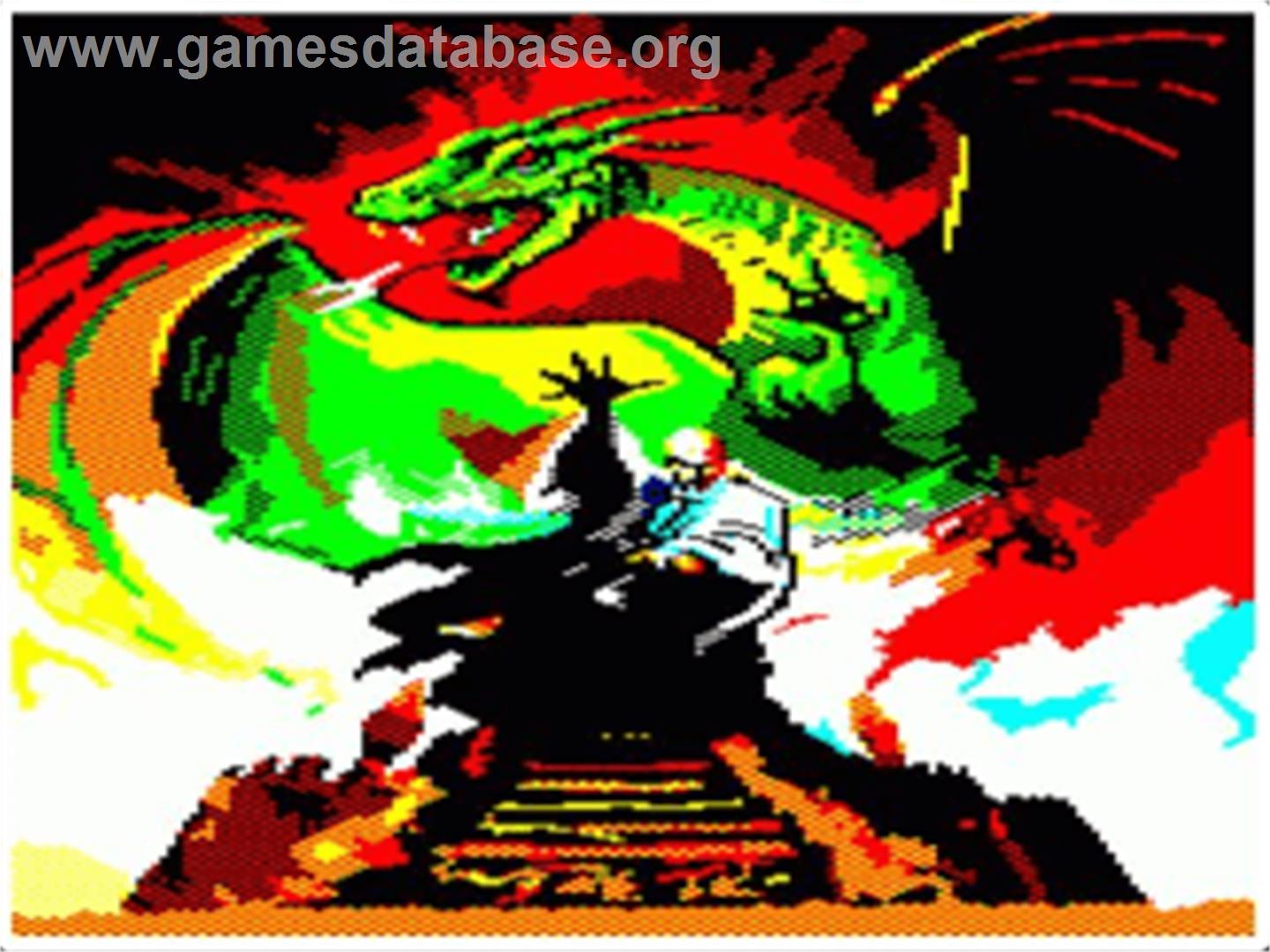 Sorcerer Of Claymorgue Castle - Acorn Electron - Artwork - Title Screen