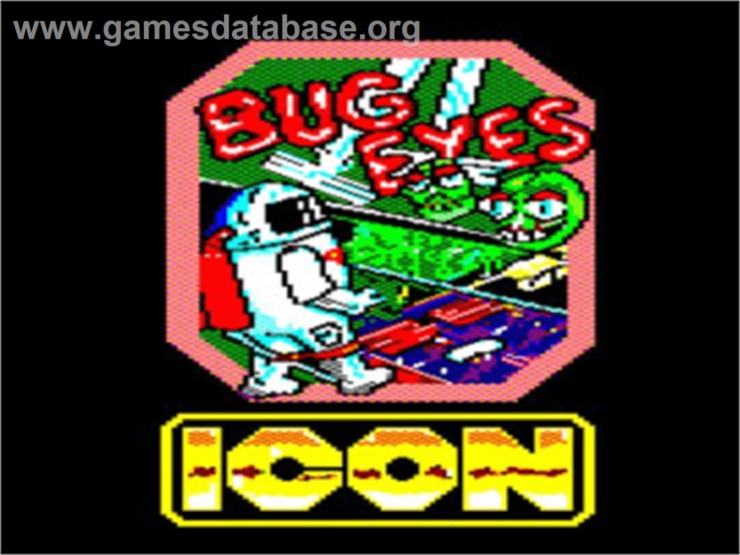 Space Agent Zelda Meets The Bug Eyes - Acorn Electron - Artwork - Title Screen