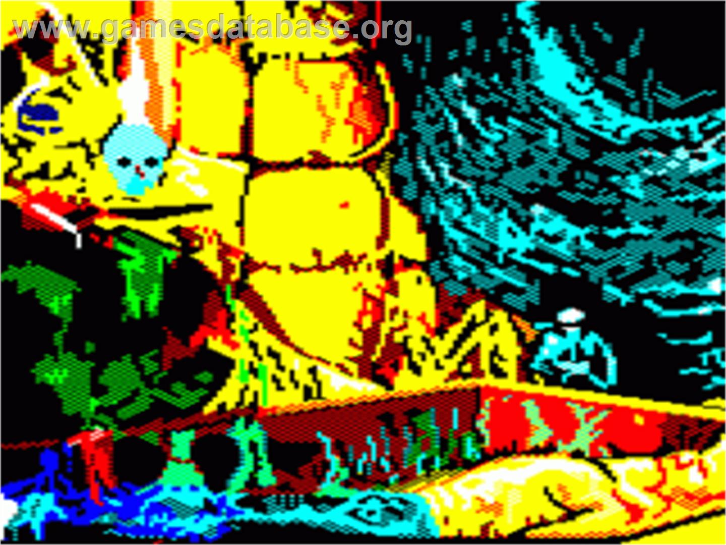 Voodoo Castle - Acorn Electron - Artwork - Title Screen