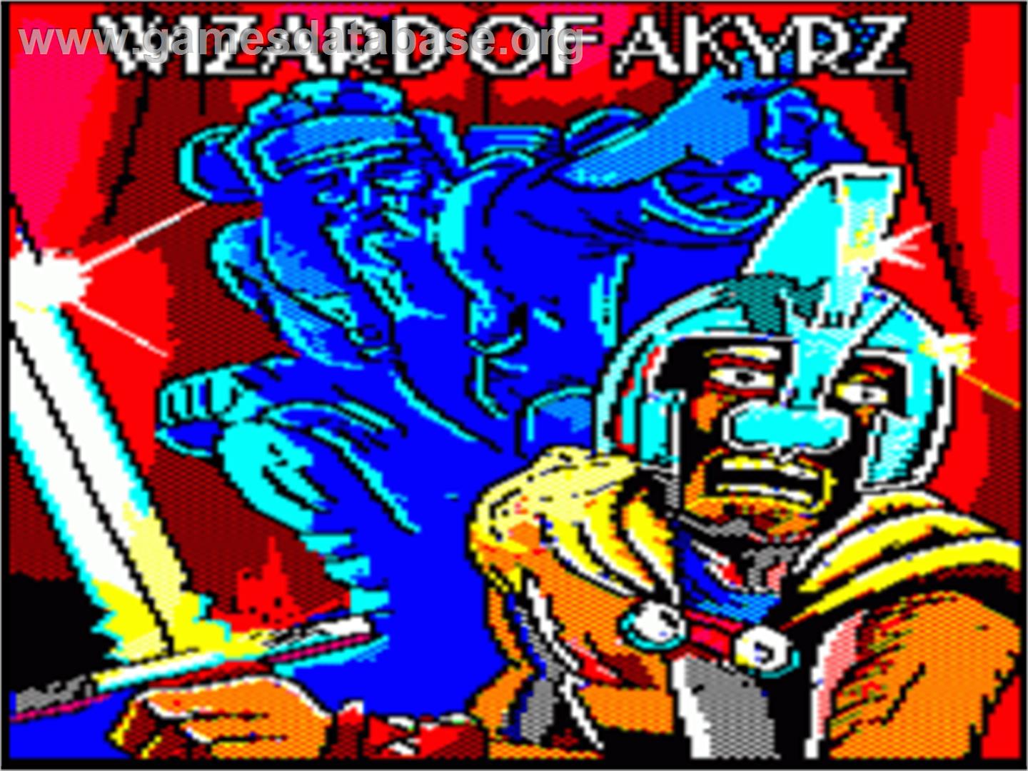 Wizard Of Akyrz, The - Acorn Electron - Artwork - Title Screen