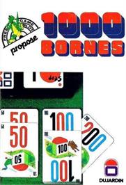 Box cover for 1000 Bornes on the Amstrad CPC.