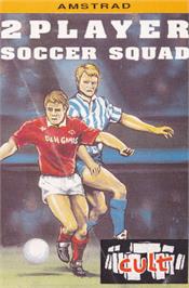 Box cover for 2 Player Soccer Squad on the Amstrad CPC.