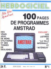 Box cover for 3D Morpion on the Amstrad CPC.
