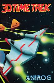 Box cover for 3D Time Trek on the Amstrad CPC.