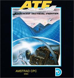 Box cover for ATF - Advanced Tactical Fighter on the Amstrad CPC.