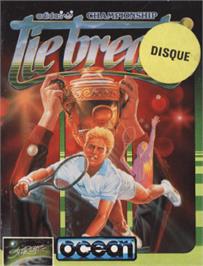 Box cover for Adidas Championship Tie-Break on the Amstrad CPC.