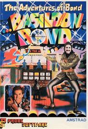 Box cover for Adventures of Bond... Basildon Bond on the Amstrad CPC.