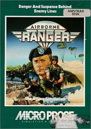 Box cover for Airborne Ranger on the Amstrad CPC.