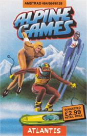 Box cover for Alpine Games on the Amstrad CPC.