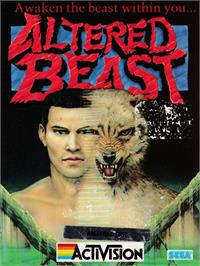 Box cover for Altered Beast on the Amstrad CPC.