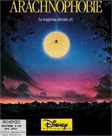 Box cover for Arachnophobia on the Amstrad CPC.