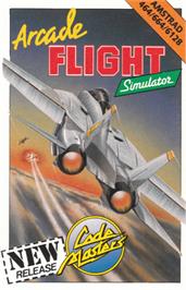 Box cover for Arcade Flight Simulator on the Amstrad CPC.