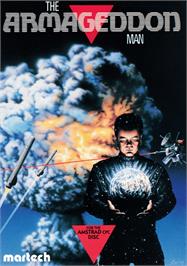 Box cover for Armageddon Man, The on the Amstrad CPC.