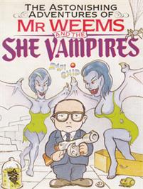 Box cover for Astonishing Adventures of Mr. Weems and the She Vampires on the Amstrad CPC.