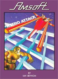 Box cover for Astro Attack on the Amstrad CPC.