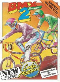 Box cover for BMX Simulator 2 on the Amstrad CPC.