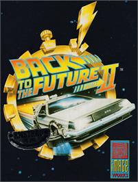 Box cover for Back to the Future 2 on the Amstrad CPC.
