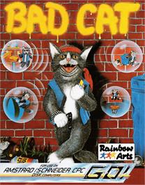 Box cover for Bad Cat on the Amstrad CPC.