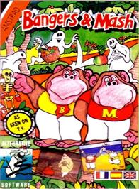 Box cover for Bangers And Mash on the Amstrad CPC.