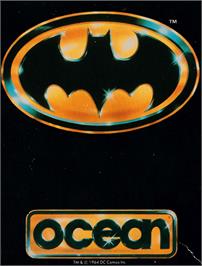 Box cover for Batman - The Movie on the Amstrad CPC.