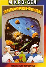 Box cover for Battle Of The Planets on the Amstrad CPC.