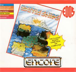 Box cover for Battle Ships on the Amstrad CPC.