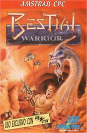 Box cover for Bestial Warrior on the Amstrad CPC.