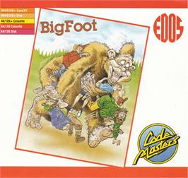 Box cover for Bigfoot on the Amstrad CPC.