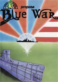 Box cover for Blue War on the Amstrad CPC.