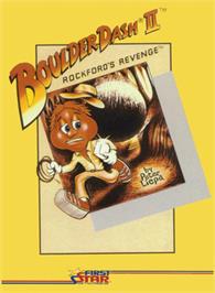 Box cover for Boulder Dash 2 on the Amstrad CPC.
