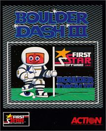 Box cover for Boulder Dash 3 on the Amstrad CPC.