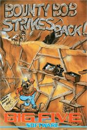 Box cover for Bounty Bob Strikes Back! on the Amstrad CPC.
