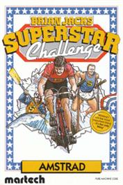 Box cover for Brian Jacks Superstar Challenge on the Amstrad CPC.