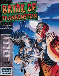 Box cover for Bride Of Frankenstein on the Amstrad CPC.