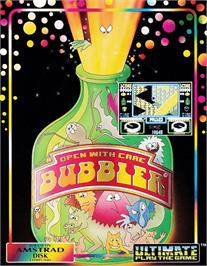 Box cover for Bubbler on the Amstrad CPC.