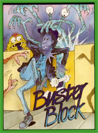 Box cover for Buster Block on the Amstrad CPC.
