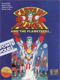 Box cover for Captain Planet and the Planeteers on the Amstrad CPC.