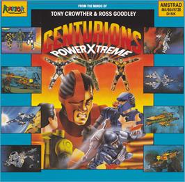 Box cover for Centurions on the Amstrad CPC.