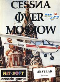 Box cover for Cessna over Moskow on the Amstrad CPC.