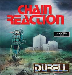 Box cover for Chain Reaction on the Amstrad CPC.